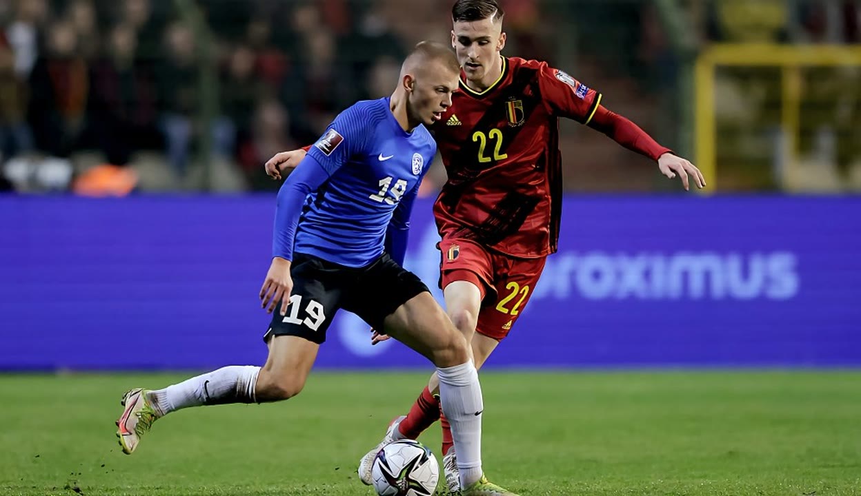 比利时轻松击败爱沙尼亚，争取欧锦赛资格